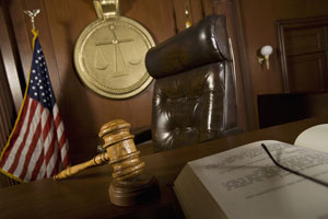 a judge's chair