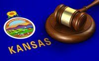 Kansas US State Law Legal System Concept