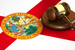 Seal of State of Florida and Gavel