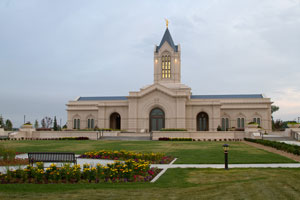 The Church of Jesus Christ of Latter-Day Saints Temple in Fort Collins Colorado