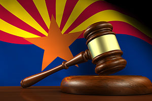 Arizona Legal System Concept
