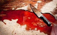 Murder, Bloody knife