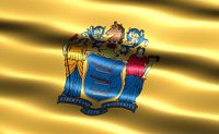 Flag of the state of New Jersey